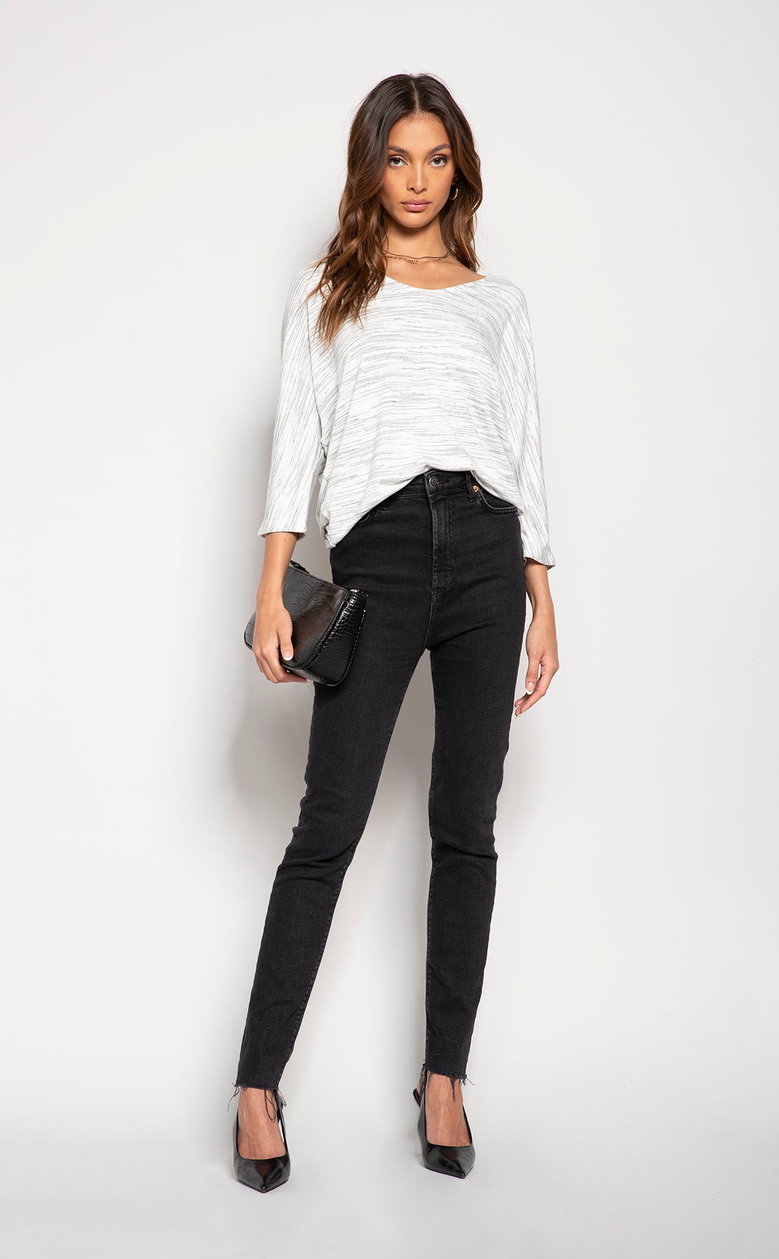 Laila jayde dolman sales knit top